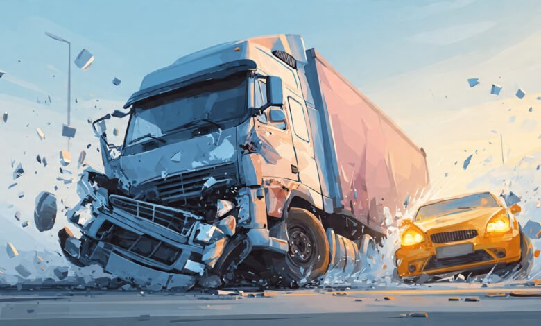 Car Accident Involving a Delivery Driver