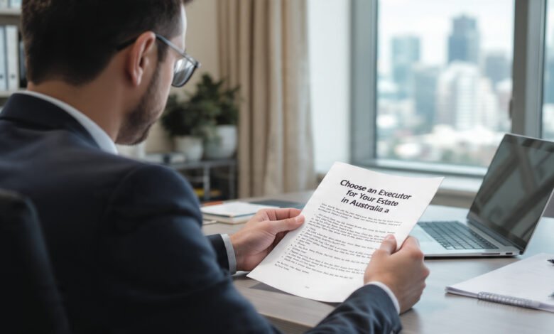 Choose an Executor for Your Estate in Australia