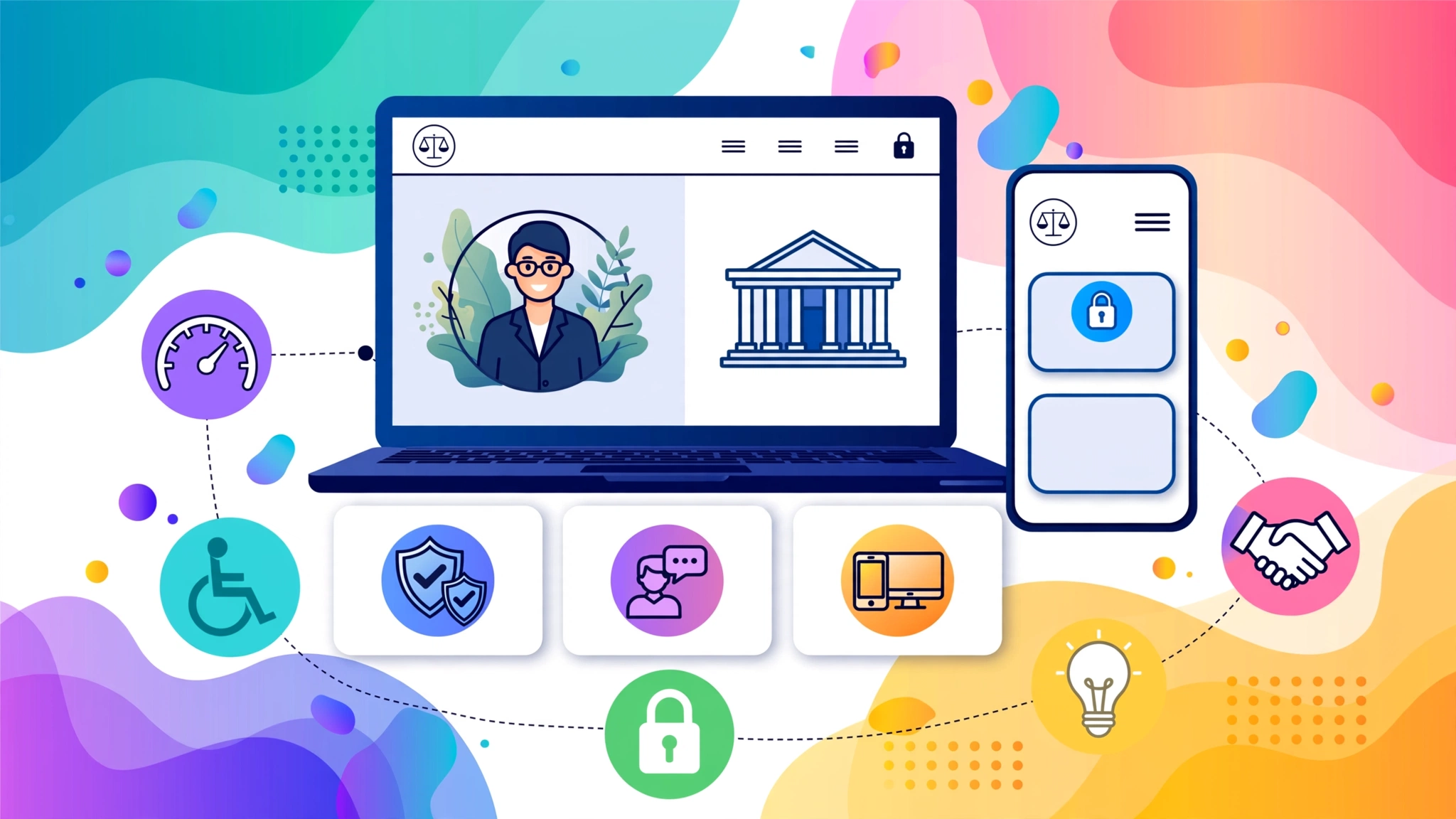 Modern Law Firm Website Design
