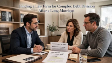 Complex Debt Division After a Long Marriage