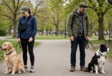 When Dogs Clash in Public