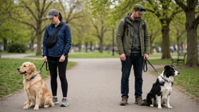 When Dogs Clash in Public