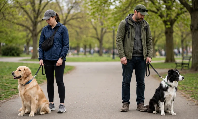 When Dogs Clash in Public