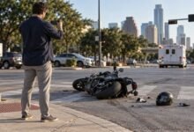 Disputed Texas Motorcycle Crash